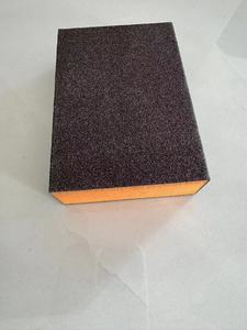 Bloc de ponçage éponge haute densité HBXT Éponge polie en <span class=keywords><strong>bois</strong></span> Bloc de ponçage abrasif à la main pour le métal - Product Image 6