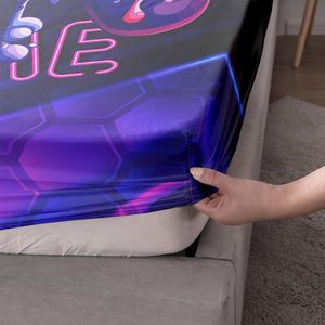 Juego de Ropa de Cama de Tela Suave de Lujo, Diseño de Corona para Parejas, Queen y King, Juego de Ropa de Cama con Estampado Digital 3D - Product Image 6