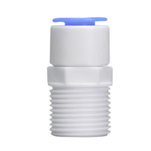 Conector de tubería de plástico K1046 de 3/4" con rosca externa a 2/4" de conexión directa para sistema de filtro purificador de agua - Product Image 2