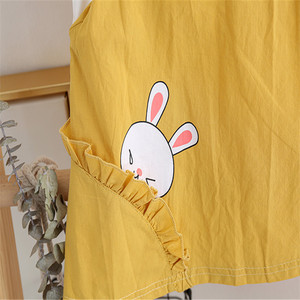 Two Pieces Round Collar Strap Skirt Lovely <b>Pant</b> Kids T Shirt Girls Beauty Set - Product Image 4