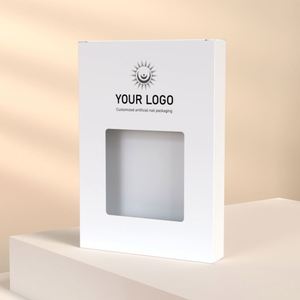 Eco-friendly Custom Large Kraft Baby Blanket Packaging Box With PVC <b>Window</b> - Product Image 2