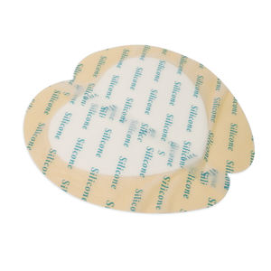 <span class=keywords><strong>Pansement</strong></span> en mousse de <span class=keywords><strong>silicone</strong></span> de qualité médicale Huawei pour cicatrices chéloïdes 18*18cm, stérile, imperméable, adhésif, avec bordure - Product Image 3