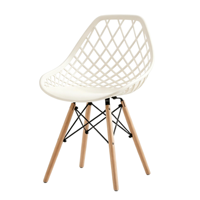 Chaise d'extérieur respirante et imperméable en PP de haute qualité, idéale pour salon, restaurant, balcon, école et extérieur – Meilleure vente