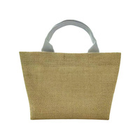 En gros de paille Plage Sac Durable Voyage Naturel Jute sublimation Sac Fourre-Tout