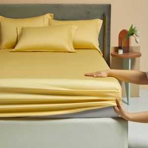 Sábana Ajustable de Algodón Suave para Camas Dobles, King y Queen Size, con Banda Elástica Antideslizante, Cubre Colchón Ajustable para Uso en Hoteles - Product Image 2