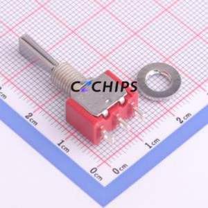 MT-0-103-F001-T000-RS Toggle Switch Through hole Component (THT) Switch Single Pole Double Throw 13.1mm 8mm 30.45mm - Product Image 2