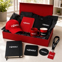 Ensemble cadeau d'entreprise de luxe personnalisé en gros, kit de marchandises professionnelles haut de gamme pour clients exclusifs