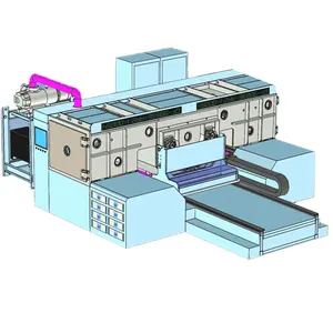 HCVAC-rollo experimental para rollo de laboratorio, máquina de recubrimiento al vacío pvd para película de polímero, vidrio flexible, lámina de metal, textil, etc.