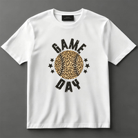 Offre Spéciale Nouveaux Motifs Jour de Match Transferts DTF Lavables Thermocollants pour T-shirts
