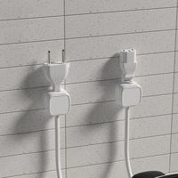 Clips magnétiques pour câbles de téléphone, supports de câbles en plastique réglables et lisses, organisateur de câbles de bureau, organisateur de fils