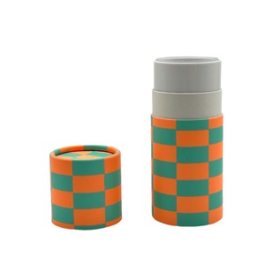 Biodegradable Cylinder <b>Cardboard</b> <b>Tube</b> Kraft Paper Cosmetic Container for Lipstick, Deodorant, Sunscreen & Lip Balm Packaging - Product Image 4