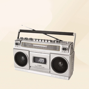 Grabadora de casetes portátil retro, radio AM FM SW, BT, USB, tarjeta TF, altavoces duales, para uso en casa, oficina y viajes, estéreo Boombox - Product Image 6