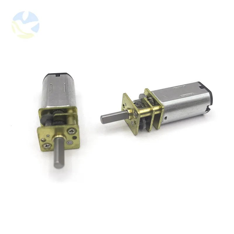 FT Motor DC 11v Mini Micro Metal Worm Gear Motor Double Dual Shafts Gearbox Wheel Low Speed Brush Gear Motor