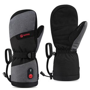 <span class=keywords><strong>Gants</strong></span> de <span class=keywords><strong>ski</strong></span> imperméables thermiques pour hommes et femmes, mitaines d'hiver, technologie tactile, <span class=keywords><strong>gants</strong></span> électriques légers et réglables - Product Image 2