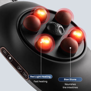 Promueve la circulación intestinal Masajeador Cinturón Vientre Cintura Shiatsu Período Alivio del <span class=keywords><strong>dolor</strong></span> Cinturón <span class=keywords><strong>de</strong></span> masaje adelgazante - Product Image 5