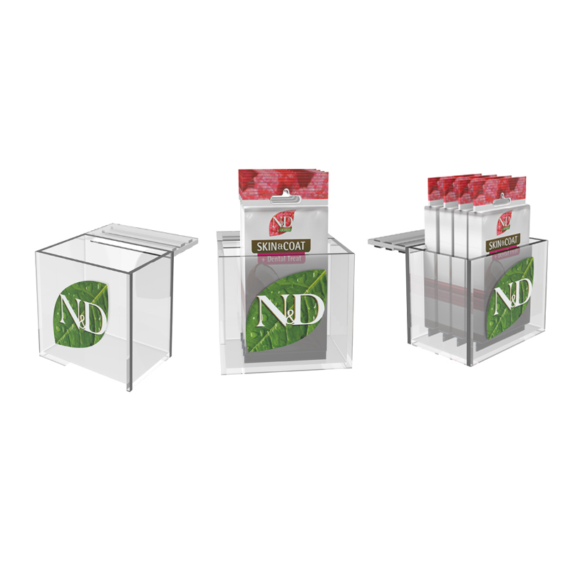 Custom Acrylic Hanging Snack Display Rack for Supermarket & Retail Store — view 1