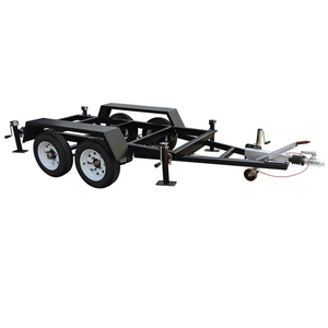 Remolque para Generador con Conector Europeo de Cuatro Ruedas y Capacidad de Carga de 1500 kg - Product Image 1