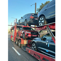 Fournisseur chinois de camions transporteurs de voitures, remorques porte-voitures pour 6 véhicules, à vendre