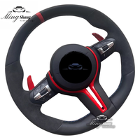 Le volant sport noir en forme de T avec boutons est compatible avec BMW F10 F30 E60 E90 F35 F22 F32 X2 X3 X4 X5 X6 M1 M2 M3 M4 M5 M6