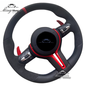 Volante Deportivo Negro en Forma de T con Botones, Compatible con <span class=keywords><strong>BMW</strong></span> F10 F30 E60 E90 F35 F22 F32 X2 X3 X4 X5 X6 M1 M2 M3 M4 M5 M6 - Product Image 5