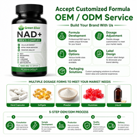 Complexe NAD Plus Haute Puissance pour Hommes 1000mg - Soutien Premium pour l'Énergie Cellulaire et Anti-Âge - Vente en Gros OEM - 60 Capsules Végétales