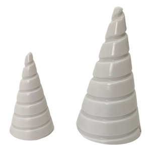 Herramienta de sujeción y soporte para antena de jardinería, cono triangular, color blanco - Product Image 5