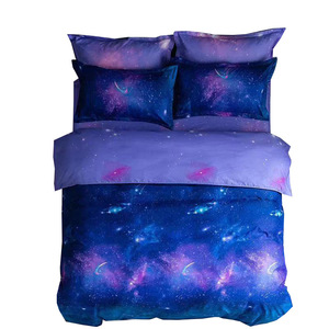 3個印刷漫画寝具セットマシン洗えるデジタル印刷ポリエステル羽毛布団カバーセットソフト枕カバー - Product Image 3