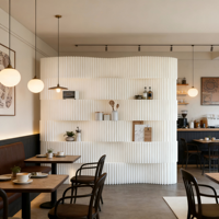 Cloison de séparation pour bureau, cafétéria, boutique, écran d'arrière-plan pour diffusion en direct, pliable et extensible