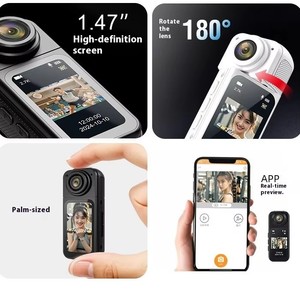 Mini caméra corporelle portable S70, caméra d'action de poche pour la photographie avec <span class=keywords><strong>objectif</strong></span> rotatif à 180 degrés - Product Image 5