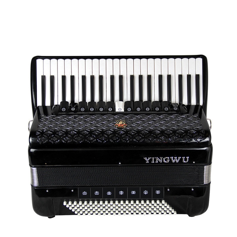 PARROT アコーディオン 鍵盤楽器 レッド　41鍵盤　120ベース Parrot Accordion 120 Bass - Ideal for Adult Beginners