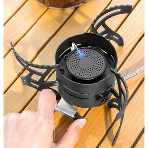 Estufa de gas plegable Koladite 80x85mm, portátil, con cartucho de butano, para camping, montañismo y uso en exteriores. - Product Image 2