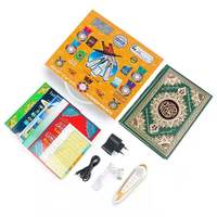 Ensemble stylo de lecture du Coran M9, boîte en carton, machine d'apprentissage intelligente avec contrôle tactile et petit livre du Coran, luxueux et haut de gamme
