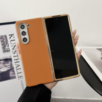 2024 vente chaude à la mode étui de téléphone en cuir PU pour Huawei P50 POCKET POCKETS placage couverture pliante dure