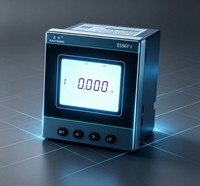 EASTSONG ES96Y-I 96x96mm Amperímetro Digital Monofásico con Pantalla LED RS485 Modbus RTU Precisión Clase 0.5 Medidor de Potencia de Panel IP65
