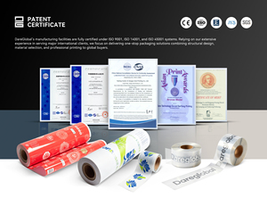 Sacchetto <span class=keywords><strong>Sottovuoto</strong></span> Laminato Personalizzato con Logo Stampato in Rilievo, Sigillabile a Caldo, Impermeabile, Monouso - Product Image 6