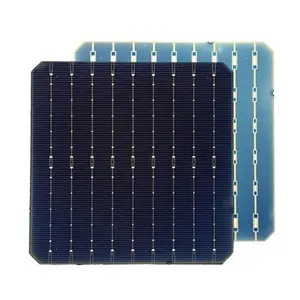 Monocrystalline Silicon Solar Cells Monocrystalline Silicon 158.75mm 5BB 9BB Solar Cell High Efficiency 21% Solar Cell Grade A For Solar Panel Manufacture