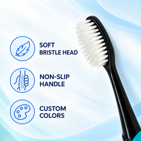 Brosse à dents manuelle à poils souples pour adultes, soins bucco-dentaires quotidiens, nettoyage des dents, brosse à dents pour adultes, personnalisation OEM disponible