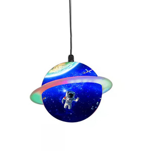 Led Moon Starry Sky <strong>Space</strong> Luminous Planet <strong>Light</strong> for Indoor Outdoor Hanging Garden Party Holiday Landscape Scenic Spot Decor - Product Image 5