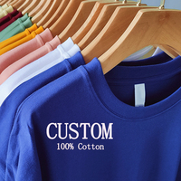 T-shirt épais personnalisé avec logo imprimé DTG, streetwear, t-shirt en coton blanc, t-shirt graphique surdimensionné pour hommes