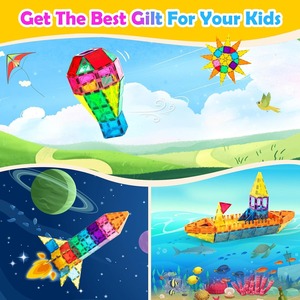 Từ Gạch Nam Châm Xây Dựng Khối Cho Trẻ Em, Xếp Chồng Xây Dựng Thiết Lập Gốc Mầm Non Giáo Dục Học Tập Xây Dựng Đồ Chơi - Product Image 4