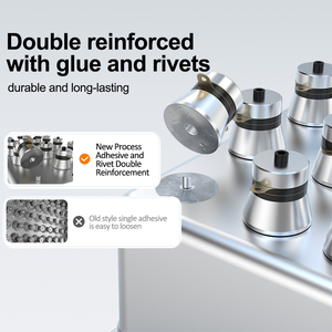 6.5L 40Khz portátil vibración de alta frecuencia reloj joyería máquina de limpieza ultrasónica hogar Limpiador Dental ultrasónico - Product Image 6