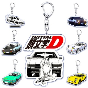 Custom Shape Clear Acrylic Keychain Logo Cartoon Glitter Acrylic Charm Plastic Keychain Anime Acrylic Keychain Customization