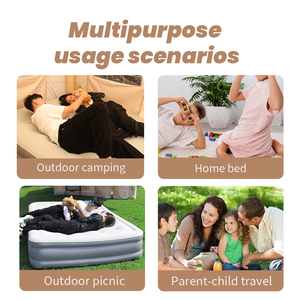 Wholesale Adults Self Inflating Mattress Travel Folding Camping Indoor Use High Quality Inflatable Single <strong>Air</strong> <strong>Bed</strong> Mattress - Product Image 4