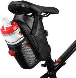 Impermeabile Touring ciclismo sotto il sedile seggiolino per bicicletta borsa da sella per bici con portaborraccia - Product Image 1