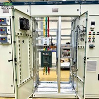 Ensemble complet de coffret de commande VFD automatique, coffret de démarreur progressif basse tension GCS personnalisé pour le contrôle des pompes pétrochimiques