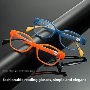 Nouvelles <span class=keywords><strong>lunettes</strong></span> de lecture carrées rétro vintage, légères et confortables, élégantes et simples pour seniors - Product Image 1