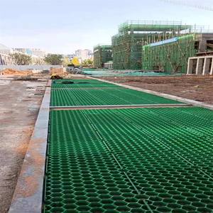 Rejilla <span class=keywords><strong>de</strong></span> plantación <span class=keywords><strong>de</strong></span> <span class=keywords><strong>boca</strong></span> plana reforzada Estacionamiento al aire libre Acera Camino Plástico Césped Pavimentación Paisajismo Césped Filtro Rejilla <span class=keywords><strong>de</strong></span> hierba - Product Image 4