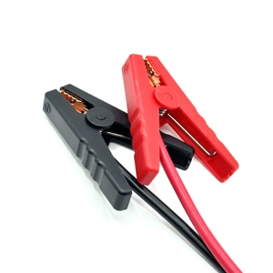 Câbles de démarrage de <span class=keywords><strong>batterie</strong></span> de voiture en cuivre avec pinces crocodiles 12V, résistants à l'abrasion, diamètre 10mm, 3m, câble de sécurité pour booster la <span class=keywords><strong>batterie</strong></span> de voiture - Product Image 2