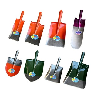 PINSHUN <b>Long</b> <b>Handle</b> Manganese Steel Spade Agricultural <b>Garden</b> Shovel Wood <b>Handle</b> 35cm Blade Green Color <b>for</b> Outdoor Farm <b>Tools</b> - Product Image 3