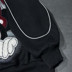 6899/Giacca Trendy da Donna Stile Casual Traspirante <span class=keywords><strong>Moda</strong></span> Streetwear Abbigliamento di Marca Tessuto a Maglia Pesante - Product Image 3